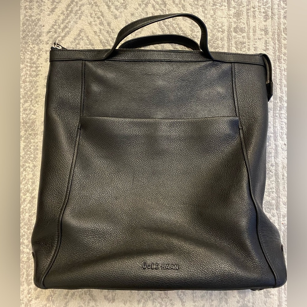 Cole Haan Grandseries Leather Backpack